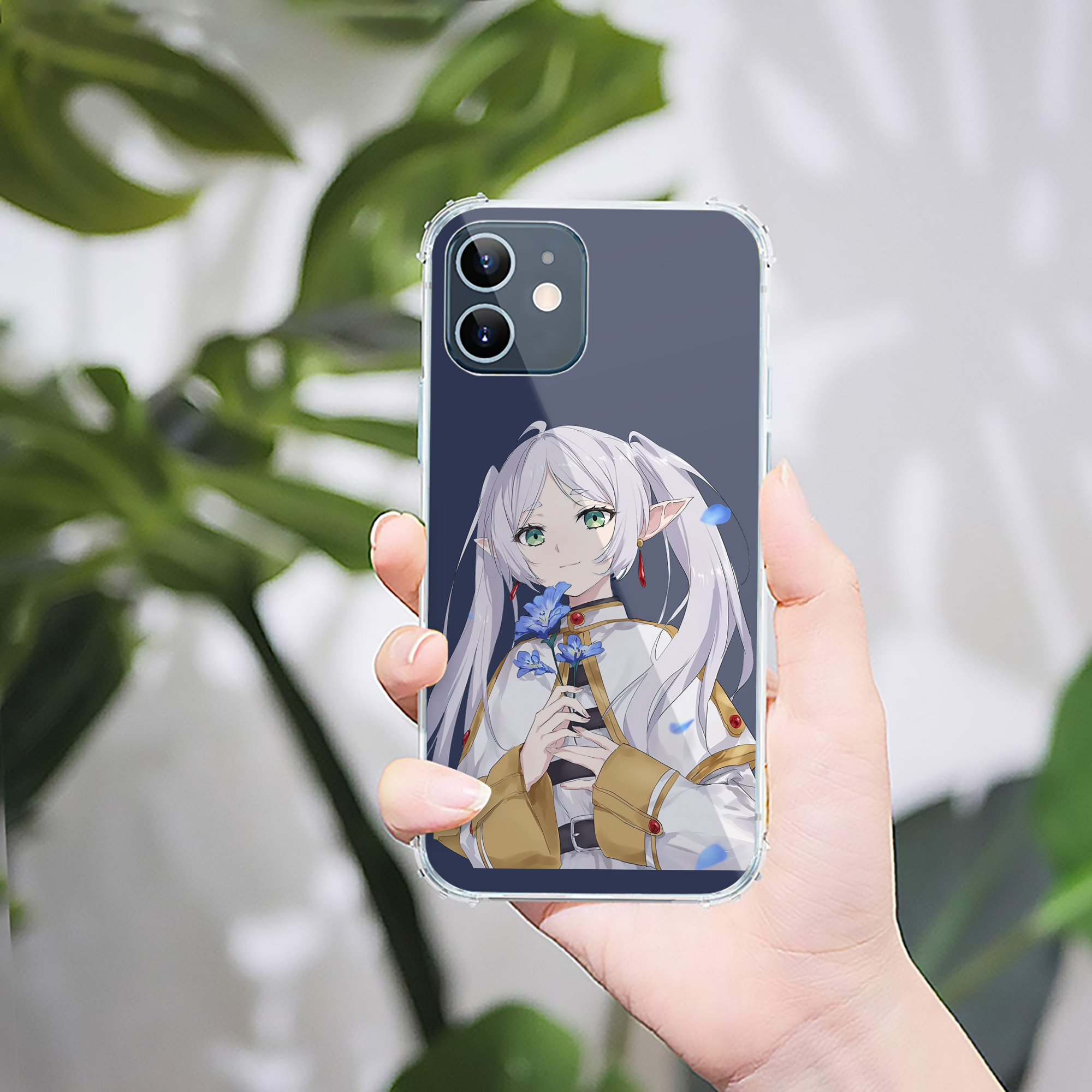 （画像用） 葬送のフリーレン Frieren 【iPhone 12シリーズ対応】透明スマホケース（クリアソフトケース）